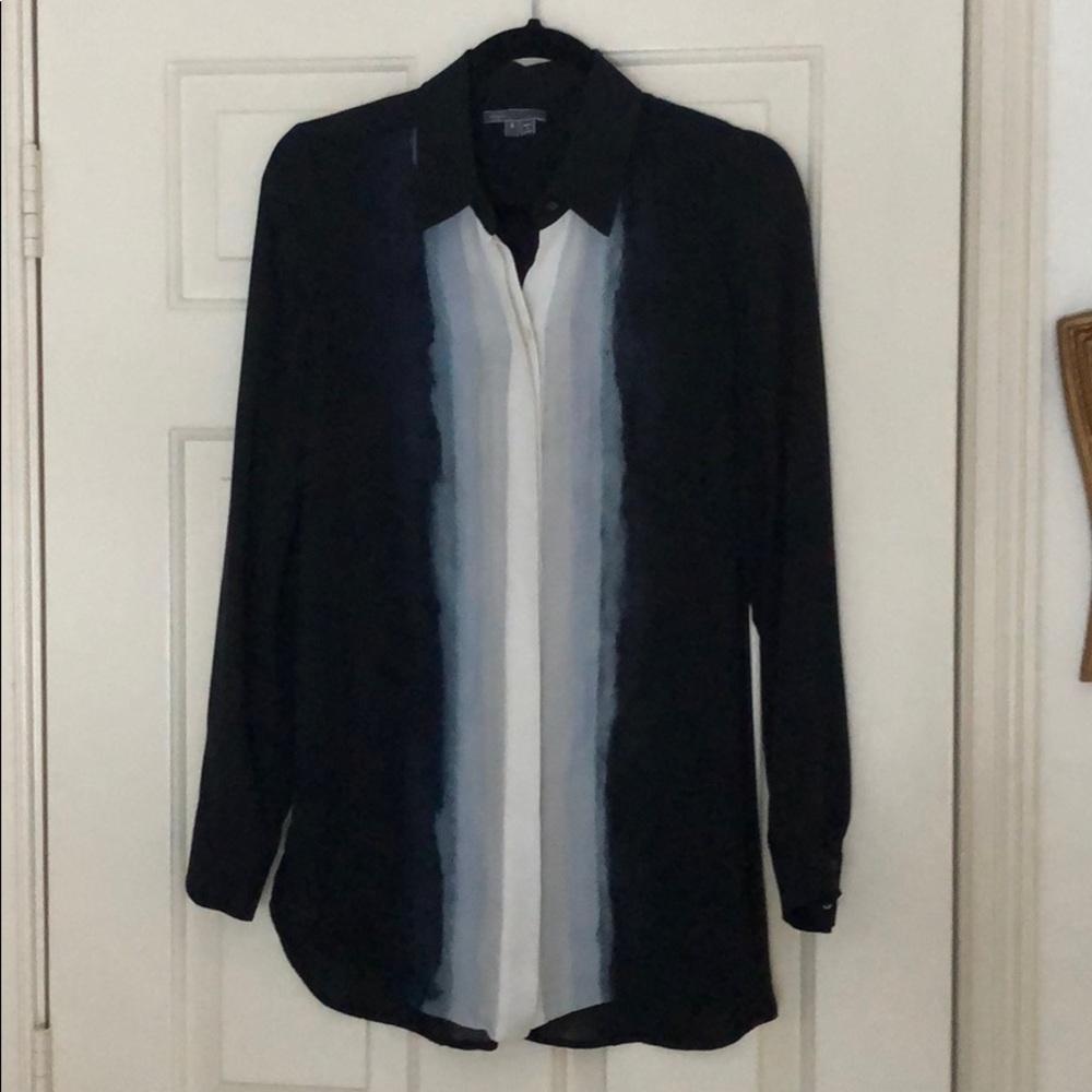 Vince shirt ombré front. Size 6